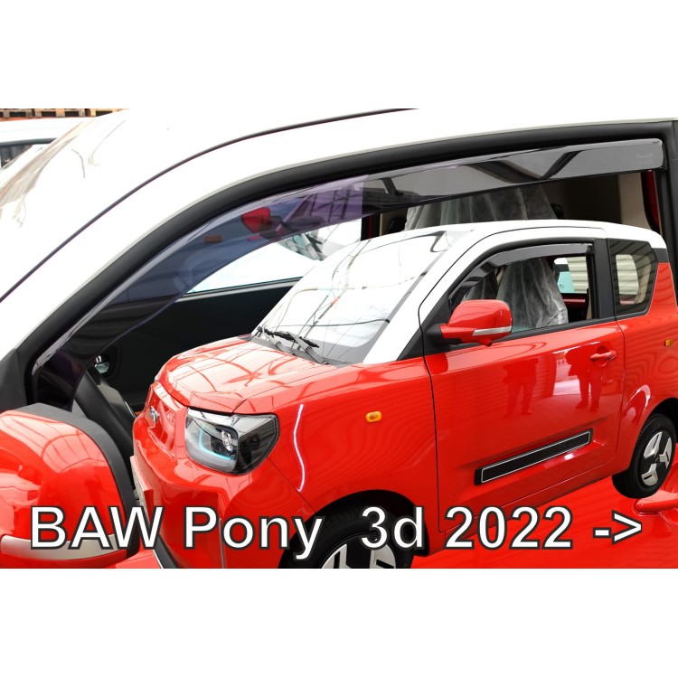 Heko - Ανεμοθραύστες Παραθύρων Για BAW Pony 2022 > 3πορτο υλικό Acrylic Χρώμα Φιμέ - 2 τεμ. (ΑΝΕΜ.15021) Heko - Ανεμοθραύστες Παραθύρων Για BAW Pony 2022 > 3πορτο υλικό Acrylic Χρώμα Φιμέ - 2 τεμ. (ΑΝΕΜ.15021)