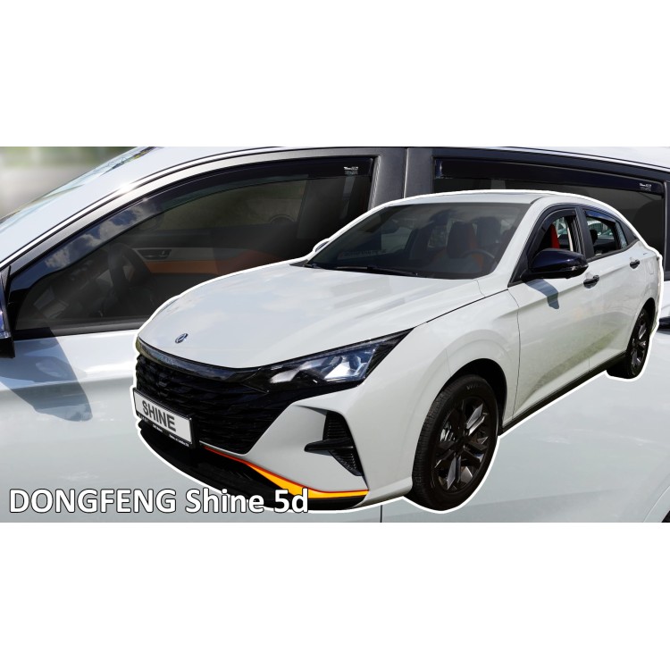 Heko - Ανεμοθραύστες Παραθύρων Για Dongfeng Shine 2025 > 5πορτο υλικό Acrylic Χρώμα Φιμέ - 4 τεμ. (ΑΝΕΜ.SET29126)