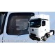 Heko - Ανεμοθραύστες Παραθύρων Για Mercedes Benz Actros MP6 2025 > 2πορτο υλικό Acrylic Χρώμα Φιμέ - 2 τεμ. (ΑΝΕΜ.23658/TRUCK)