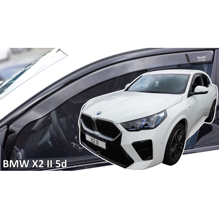 Heko - Ανεμοθραύστες Παραθύρων Για BMW Serie X2 (U10) / iX2 2023 > 5πορτο υλικό Acrylic Χρώμα Φιμέ - 2 τεμ. (ΑΝΕΜ.11010) Heko - Ανεμοθραύστες Παραθύρων Για BMW Serie X2 (U10) / iX2 2023 > 5πορτο υλικό Acrylic Χρώμα Φιμέ - 2 τεμ. (ΑΝΕΜ.11010)