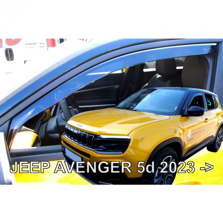 ΑΝΕΜΟΘΡΑΥΣΤΕΣ ΓΙΑ JEEP AVENGER 5D 2023+ ΖΕΥΓΑΡΙ ΑΠΟ ΕΥΚΑΜΠΤΟ ΦΙΜΕ ΠΛΑΣΤΙΚΟ HEKO - 2 ΤΕΜ. ΑΝΕΜΟΘΡΑΥΣΤΕΣ ΓΙΑ JEEP AVENGER 5D 2023+ ΖΕΥΓΑΡΙ ΑΠΟ ΕΥΚΑΜΠΤΟ ΦΙΜΕ ΠΛΑΣΤΙΚΟ HEKO - 2 ΤΕΜ.