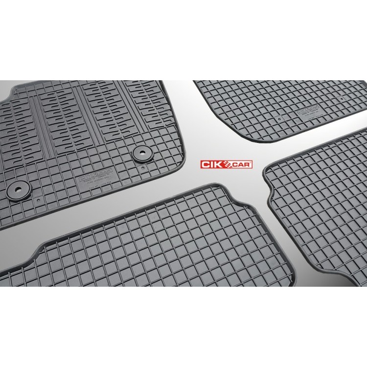 Cik - ΠΑΤΑΚΙΑ ΑΥΤΟΚΙΝΗΤΟΥ ΑΠΟ ΛΑΣΤΙΧΟ ΓΙΑ FORD MONDEO 2014+ (ΜΕ ΚΟΥΜΠΩΜΑΤΑ) - 4 ΤΕΜ. (RM.FO.0014/CK)