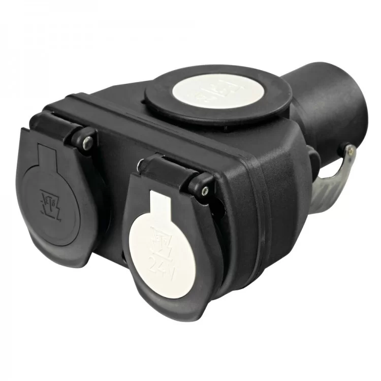 ΑΝΤΑΠΤΟΡΑΣ ΦΟΡΤΗΓΟΥ ΔΙΠΛΟΣ 24V 15pin (ISO12098)> 1 TYPE N (ISO1185)+1 TYPE S (ISO 3731) ERICH JAEGER LAMPA - 1 TEM. ΑΝΤΑΠΤΟΡΑΣ ΦΟΡΤΗΓΟΥ ΔΙΠΛΟΣ 24V 15pin (ISO12098)> 1 TYPE N (ISO1185)+1 TYPE S (ISO 3731) ERICH JAEGER LAMPA - 1 TEM.