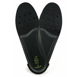 Ανατομικοί Πάτοι Memory Foam από την Euroroutier σε μέγεθος EU42/UK8 σε Μαύρο  Χρώμα για Παπούτσια Ασφαλείας και Εργασίας