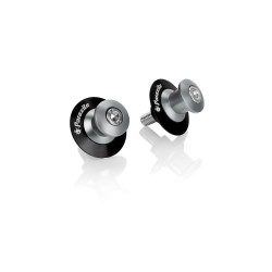 ΜΠΟΜΠΙΝΕΣ ΣΤΗΡΙΞΗΣ ΓΙΑ ΣΤΑΝΤ/ΚΑΒΑΛΕΤΑ MOTO M10x1,25 ΣΕ ΑΣΗΜΙ ΧΡΩΜΑ PARAXITE - 2 ΤΕΜ.