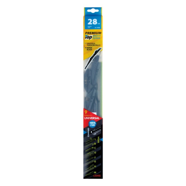 ΥΑΛΟΚΑΘΑΡΙΣΤΗΡΑΣ PREMIUM TOP 28 cm (11 INCH) ΜΕ 9 ΑΝΤΑΠΤΟΡΕΣ (1 ΤΕΜ.) ΥΑΛΟΚΑΘΑΡΙΣΤΗΡΑΣ PREMIUM TOP 28 cm (11 INCH) ΜΕ 9 ΑΝΤΑΠΤΟΡΕΣ (1 ΤΕΜ.)
