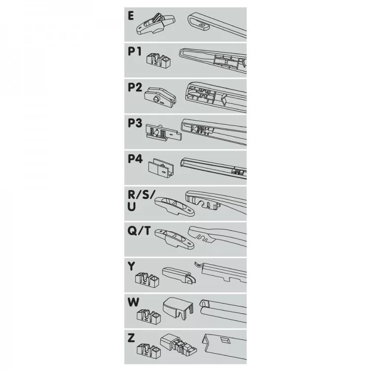 ΥΑΛΟΚΑΘΑΡΙΣΤΗΡΑΣ ΠΙΣΩ ONE FIT FLAT 25cm (10") 1ΤΕΜ. ΜΕ 10 ΑΝΤΑΠΤΟΡΕΣ (VW GROUP) ΥΑΛΟΚΑΘΑΡΙΣΤΗΡΑΣ ΠΙΣΩ ONE FIT FLAT 25cm (10") 1ΤΕΜ. ΜΕ 10 ΑΝΤΑΠΤΟΡΕΣ (VW GROUP)