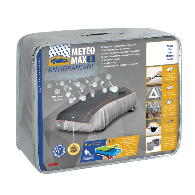 ΚΟΥΚΟΥΛΑ ΓΙΑ ΧΑΛΑΖΙ 12mm ΑΔΙΑΒΡΟΧΗ METEO-MAX3 AG-7 485x193x190cm LAMPA - 1 τεμ. ΚΟΥΚΟΥΛΑ ΓΙΑ ΧΑΛΑΖΙ 12mm ΑΔΙΑΒΡΟΧΗ METEO-MAX3 AG-7 485x193x190cm LAMPA - 1 τεμ.
