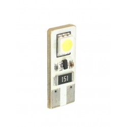 T10 W5W 12V W2,1x9,5d LED 2xSMD5050 ΛΕΥΚΟ (ΚΑΡΦΩΤΟ CAN-BUS) 1ΤΕΜ. M-TECH T10 W5W 12V W2,1x9,5d LED 2xSMD5050 ΛΕΥΚΟ (ΚΑΡΦΩΤΟ CAN-BUS) 1ΤΕΜ. M-TECH