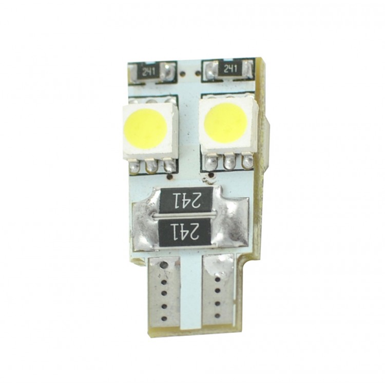 T10 W5W 12V W2,1x9,5d LED 18xSMD5050 ΛΕΥΚΟ (ΚΑΡΦΩΤΟ CAN-BUS) 1ΤΕΜ. M-TECH