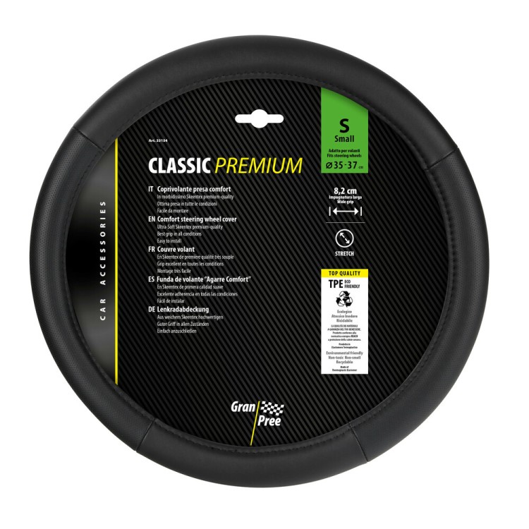 ΚΑΛΥΜΜΑ ΤΙΜΟΝΙΟΥ 35-37CM ΔΕΡΜΑ SKEENTEX ΜΑΥΡΟ CLASSIC PREMIUM GRAN PREE LAMPA - 1 ΤΕΜ. ΚΑΛΥΜΜΑ ΤΙΜΟΝΙΟΥ 35-37CM ΔΕΡΜΑ SKEENTEX ΜΑΥΡΟ CLASSIC PREMIUM GRAN PREE LAMPA - 1 ΤΕΜ.