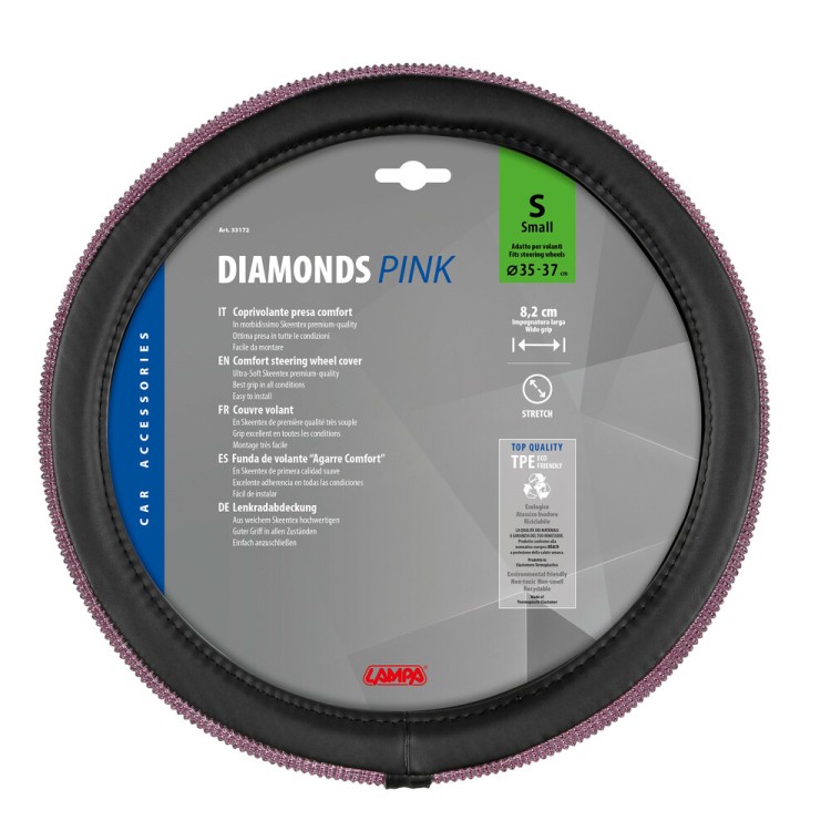 ΚΑΛΥΜΜΑ ΤΙΜΟΝΙΟΥ DIAMONDS PINK (S) 35/37cm ΣΥΝΘΕΤΙΚΟ ΔΕΡΜΑ SKEENTEX ΜΑΥΡΟ/POZ LAMPA - 1 ΤΕΜ. ΚΑΛΥΜΜΑ ΤΙΜΟΝΙΟΥ DIAMONDS PINK (S) 35/37cm ΣΥΝΘΕΤΙΚΟ ΔΕΡΜΑ SKEENTEX ΜΑΥΡΟ/POZ LAMPA - 1 ΤΕΜ.