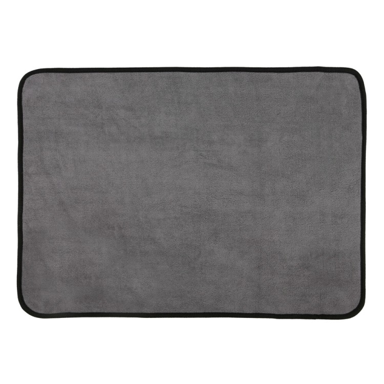 Lampa - Πανάκι καθαρισμού Microfibre (Μικροΐνες) Διπλής Όψης Premium (50x70 cm) - Γκρι - 1 τεμ. (L3718.4)