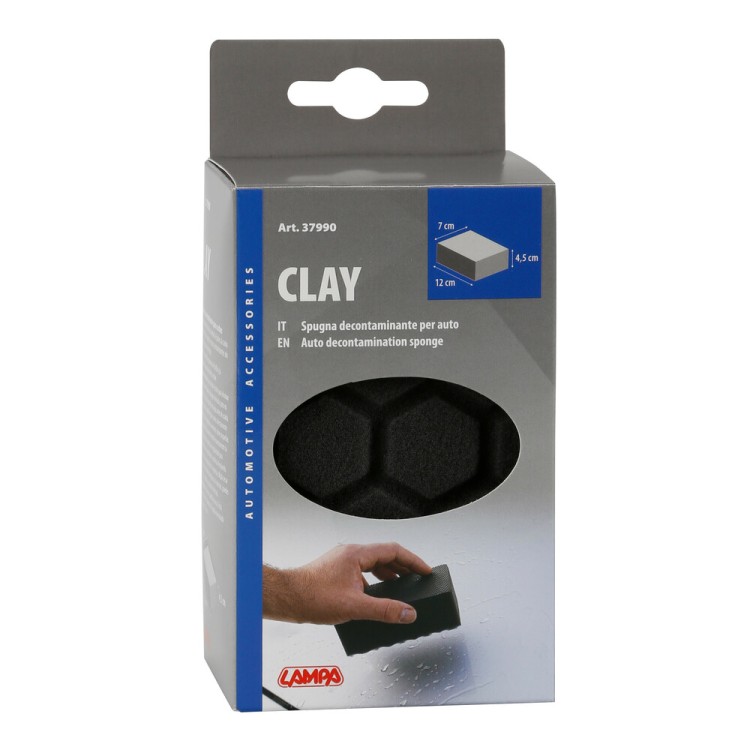 ΣΦΟΥΓΓΑΡΙ ΚΑΘΑΡΙΣΜΟΥ CLAY ΔΙΠΛΗΣ ΟΨΗΣ ΑΠΟ ΠΗΛΟ 7x12x4,5cm LAMPA - 1 ΤΕΜ. ΣΦΟΥΓΓΑΡΙ ΚΑΘΑΡΙΣΜΟΥ CLAY ΔΙΠΛΗΣ ΟΨΗΣ ΑΠΟ ΠΗΛΟ 7x12x4,5cm LAMPA - 1 ΤΕΜ.