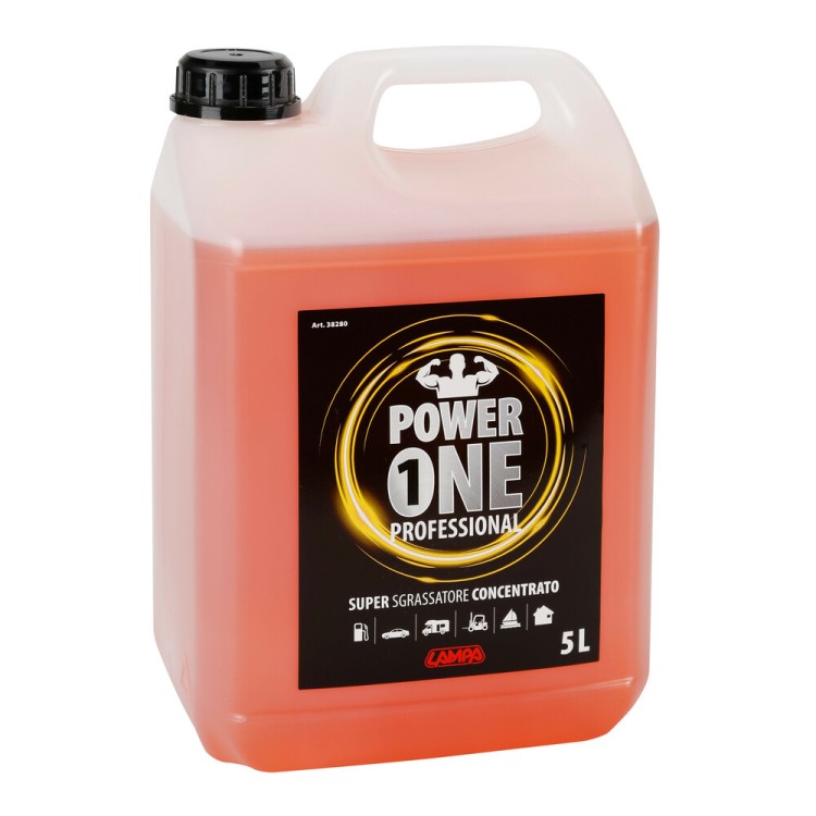 ΚΑΘΑΡΙΣΤΙΚΟ / ΑΠΟΛΙΠΑΝΤΙΚΟ ΥΓΡΟ POWER ONE PROFESSIONAL ΥΠΕΡΣΥΜΠΥΚΝΩΜΕΝΟ 5L LAMPA - 1 ΤΕΜ.