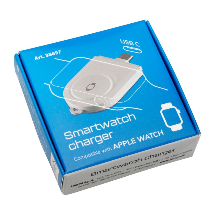 ΦΟΡΤΙΣΤΗΣ SMARTWATCH/APPLE WATCH SMARTPHONE ESSENTIALS ΓΙΑ ΘΥΡΑ USB-C LAMPA - 1 ΤΕΜ. ΦΟΡΤΙΣΤΗΣ SMARTWATCH/APPLE WATCH SMARTPHONE ESSENTIALS ΓΙΑ ΘΥΡΑ USB-C LAMPA - 1 ΤΕΜ.