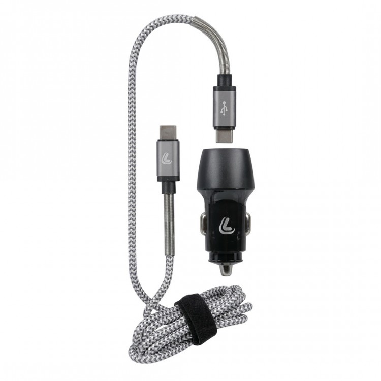 ΦΟΡΤΙΣΤΗΣ ΑΝΑΠΤΗΡΑ ΜΕ 2 USB ΚΑΙ ΚΑΛΩΔΙΟ ΦΟΡΤΙΣΗΣΚΑΙΣΥΓΧΡΟΝΙΣΜΟΥ 100cm TYPE-C KIT PRO 18W 12/24V ΦΟΡΤΙΣΤΗΣ ΑΝΑΠΤΗΡΑ ΜΕ 2 USB ΚΑΙ ΚΑΛΩΔΙΟ ΦΟΡΤΙΣΗΣΚΑΙΣΥΓΧΡΟΝΙΣΜΟΥ 100cm TYPE-C KIT PRO 18W 12/24V