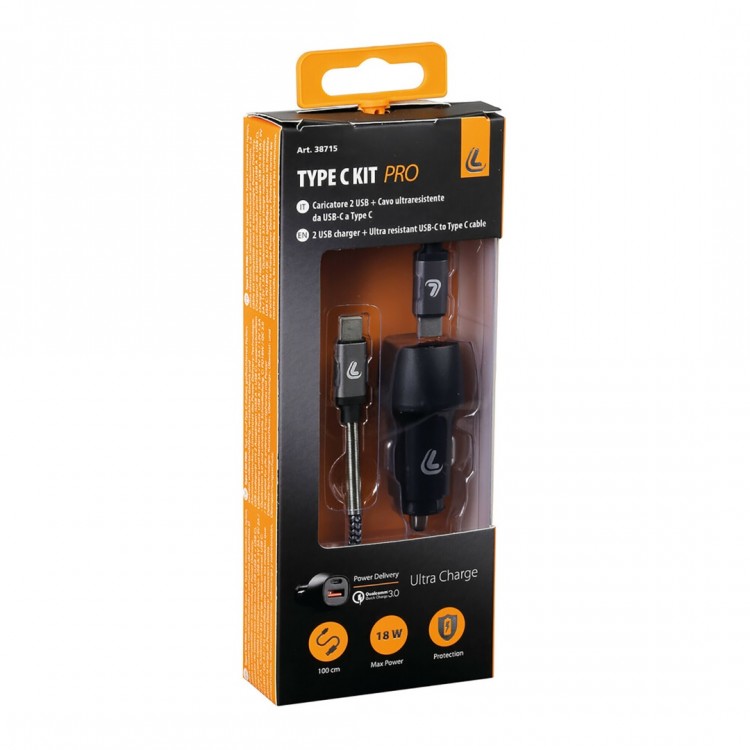 ΦΟΡΤΙΣΤΗΣ ΑΝΑΠΤΗΡΑ ΜΕ 2 USB ΚΑΙ ΚΑΛΩΔΙΟ ΦΟΡΤΙΣΗΣΚΑΙΣΥΓΧΡΟΝΙΣΜΟΥ 100cm TYPE-C KIT PRO 18W 12/24V ΦΟΡΤΙΣΤΗΣ ΑΝΑΠΤΗΡΑ ΜΕ 2 USB ΚΑΙ ΚΑΛΩΔΙΟ ΦΟΡΤΙΣΗΣΚΑΙΣΥΓΧΡΟΝΙΣΜΟΥ 100cm TYPE-C KIT PRO 18W 12/24V