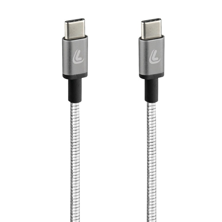 ΚΑΛΩΔΙΟ ΦΟΡΤΙΣΗΣ/ΜΕΤΑΦΟΡΑΣ ΔΕΔΟΜΕΝΩΝ USB TYPE C>USB TYPE C IRON 2.0 3000mA/60W ΑΣΗΜΙ 100cm LAMPA - 1 ΤΕΜ. ΚΑΛΩΔΙΟ ΦΟΡΤΙΣΗΣ/ΜΕΤΑΦΟΡΑΣ ΔΕΔΟΜΕΝΩΝ USB TYPE C>USB TYPE C IRON 2.0 3000mA/60W ΑΣΗΜΙ 100cm LAMPA - 1 ΤΕΜ.