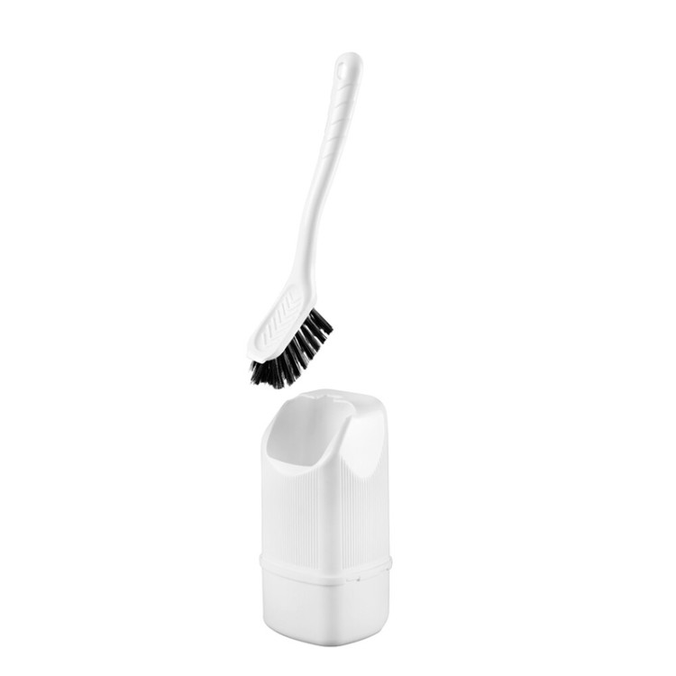 Lampa - Πιγκάλ Καθαρισμού Λεκάνης Πλαστικό Toilet Brush σε Λευκό Χρώμα με Διαστάσεις 79x68x160 mm - 1 Τεμ. (L4070.5) Lampa - Πιγκάλ Καθαρισμού Λεκάνης Πλαστικό Toilet Brush σε Λευκό Χρώμα με Διαστάσεις 79x68x160 mm - 1 Τεμ. (L4070.5)