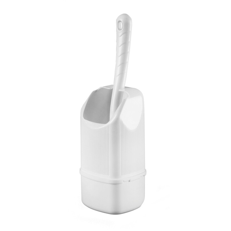 Lampa - Πιγκάλ Καθαρισμού Λεκάνης Πλαστικό Toilet Brush σε Λευκό Χρώμα με Διαστάσεις 79x68x160 mm - 1 Τεμ. (L4070.5) Lampa - Πιγκάλ Καθαρισμού Λεκάνης Πλαστικό Toilet Brush σε Λευκό Χρώμα με Διαστάσεις 79x68x160 mm - 1 Τεμ. (L4070.5)