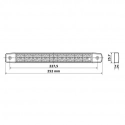 ΦΩΣ ΟΓΚΟΥ 9/32V ILLUMI ΜΕ 9 SMD LED 2 ΧΡΗΣΕΙΣ ΘΕΣΕΩΣ/STOP (ΚΟΚΚΙΝΟ/ΑΔΙΑΒΡΟΧΟ) - 1 ΤΕΜ.