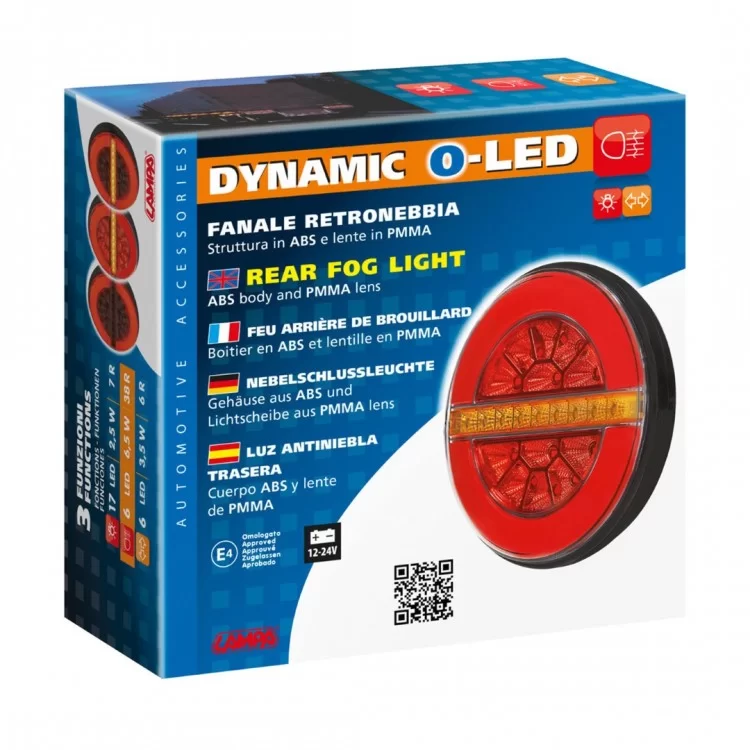 ΦΩΣ ΠΙΣΩ ΑΡΙΣΤΕΡΟ 12/24V DYNAMIC-O 140 mm ΜΕ 29 LED 3 ΧΡΗΣΕΙΣ ΟΜΙΧΛΗΣ/ΘΕΣΕΩΣ/ΦΛΑΣ (ΚΟΚΚΙΝΟ/ΠΟΡΤΟΚΑΛΙ) - 1 ΤΕΜ. ΦΩΣ ΠΙΣΩ ΑΡΙΣΤΕΡΟ 12/24V DYNAMIC-O 140 mm ΜΕ 29 LED 3 ΧΡΗΣΕΙΣ ΟΜΙΧΛΗΣ/ΘΕΣΕΩΣ/ΦΛΑΣ (ΚΟΚΚΙΝΟ/ΠΟΡΤΟΚΑΛΙ) - 1 ΤΕΜ.