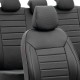ΚΑΛΥΜΜΑΤΑ ΚΑΘΙΣΜΑΤΩΝ LUXURY LEATHERETTE ΔΕΡΜΑΤΙΝΗ ΑΦΡΩΔΕΣ ΜΑΥΡΟ -4 ΤΕΜ ΚΑΛΥΜΜΑΤΑ ΚΑΘΙΣΜΑΤΩΝ LUXURY LEATHERETTE ΔΕΡΜΑΤΙΝΗ ΑΦΡΩΔΕΣ ΜΑΥΡΟ -4 ΤΕΜ