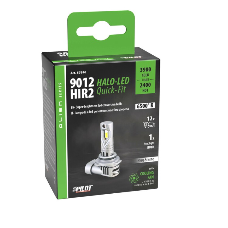 ΛΑΜΠΑ LED HIR2 9012 12V PX22d 6.500K ΨΥΧΡΟ 3.900lm/ΘΕΡΜΟ 2.400lm 35W HALO LED QUICK FIT ALIEN SERIES LAMPA - 1 ΤΕΜ. ΛΑΜΠΑ LED HIR2 9012 12V PX22d 6.500K ΨΥΧΡΟ 3.900lm/ΘΕΡΜΟ 2.400lm 35W HALO LED QUICK FIT ALIEN SERIES LAMPA - 1 ΤΕΜ.