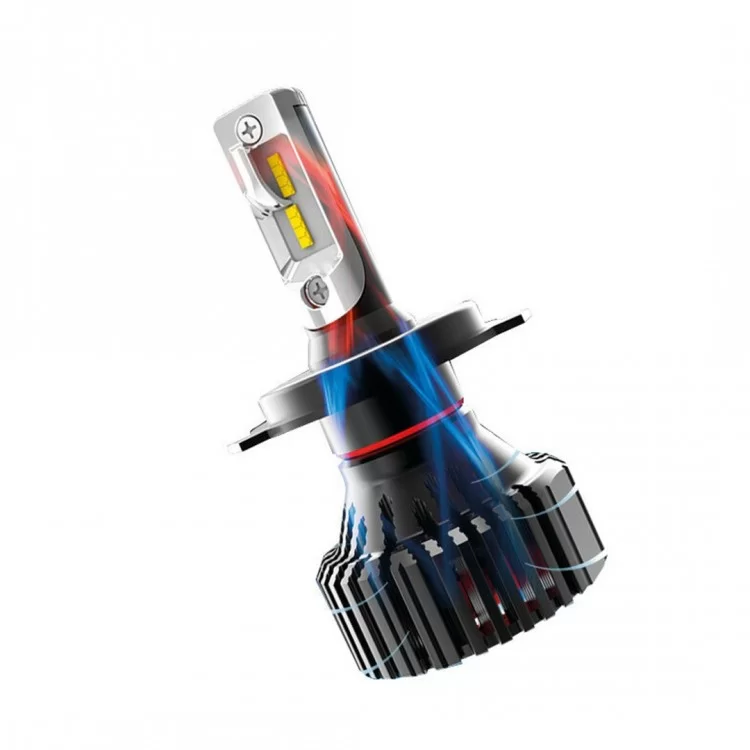 H4 9-32V 6.500K 8.000lm 60W P43t HALO LED SERIE 6 STANDARD 16LED ZES 2ΤΕΜ. LED KIT H4 9-32V 6.500K 8.000lm 60W P43t HALO LED SERIE 6 STANDARD 16LED ZES 2ΤΕΜ. LED KIT