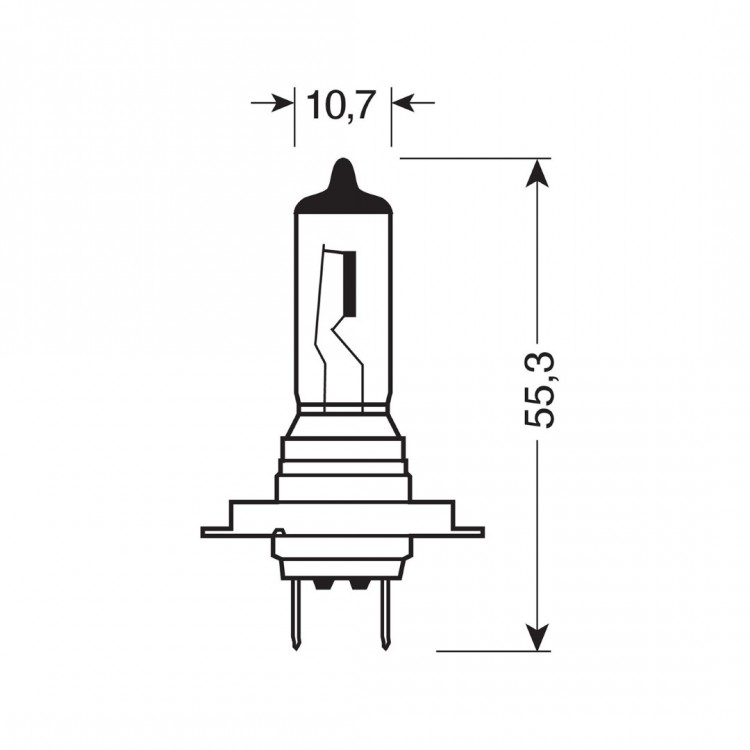 H18 12V 65W PY26d-1 1700lm STANDARD LINE ΑΛΟΓΟΝΟΥ (ΚΟΥΤΙ) - 1 ΤΕΜ. H18 12V 65W PY26d-1 1700lm STANDARD LINE ΑΛΟΓΟΝΟΥ (ΚΟΥΤΙ) - 1 ΤΕΜ.