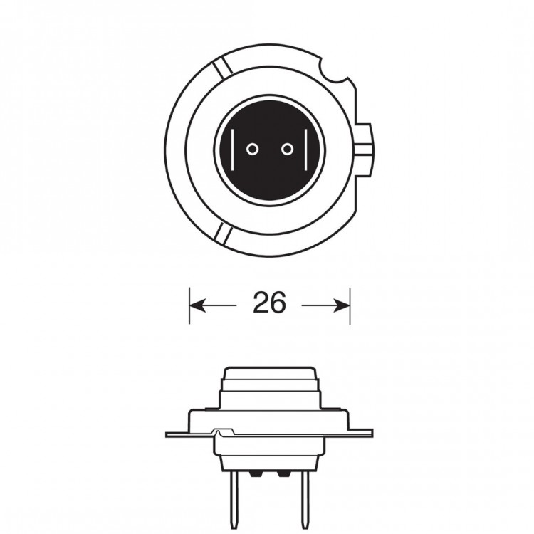 H18 12V 65W PY26d-1 1700lm STANDARD LINE ΑΛΟΓΟΝΟΥ (ΚΟΥΤΙ) - 1 ΤΕΜ. H18 12V 65W PY26d-1 1700lm STANDARD LINE ΑΛΟΓΟΝΟΥ (ΚΟΥΤΙ) - 1 ΤΕΜ.