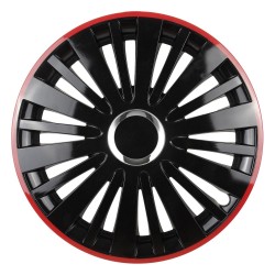 Amio - ΤΑΣΙ 14" FALCON ΜΑΥΡΟ/ΚΟΚΚΙΝΟ - 1 ΤΕΜ. (L58280/AM)