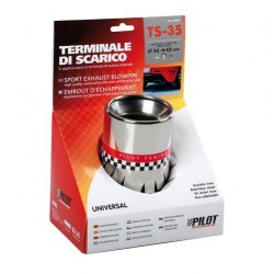 ΑΚΡΟ ΕΞΑΤΜΙΣΗΣ TS-35 Φ 36-42mm - ΣΤΡΟΓΓΥΛΟ ΑΚΡΟ ΕΞΑΤΜΙΣΗΣ TS-35 Φ 36-42mm - ΣΤΡΟΓΓΥΛΟ