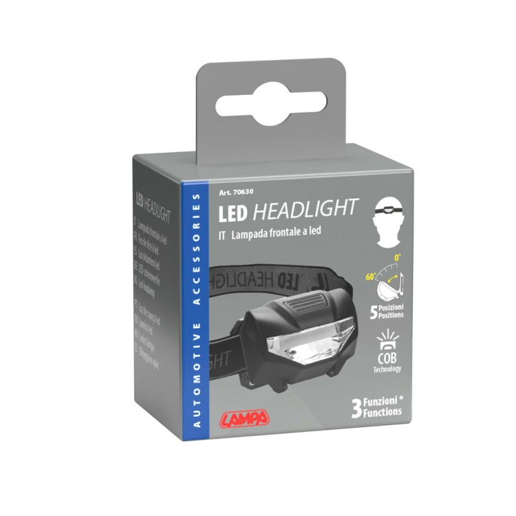 ΦΑΚΟΣ ΚΕΦΑΛΗΣ ΕΡΓΑΣΙΑΣ 120lm LED 3 ΛΕΙΤΟΥΡΓΙΩΝ ΜΕ 5 ΔΙΑΦΟΡΕΤΙΚΕΣ ΜΟΙΡΕΣ ΚΛΙΣΗΣ LAMPA - 1 Τεμ. ΦΑΚΟΣ ΚΕΦΑΛΗΣ ΕΡΓΑΣΙΑΣ 120lm LED 3 ΛΕΙΤΟΥΡΓΙΩΝ ΜΕ 5 ΔΙΑΦΟΡΕΤΙΚΕΣ ΜΟΙΡΕΣ ΚΛΙΣΗΣ LAMPA - 1 Τεμ.