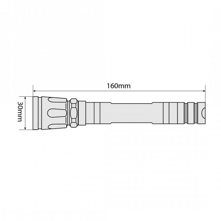 ΦΑΚΟΣ PATROL-LED SLIM 160mm