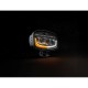 ΠΡΟΒΟΛΕΑΣ ΜΕ ΠΟΡΤΟΚΑΛΙ LED ΦΛΑΣ GLARE OVAL-PRO DEMON LINE 10>30V 51 LED 60W 3500lm 247x175x93mm LAMPA - 1 ΤΕΜ.