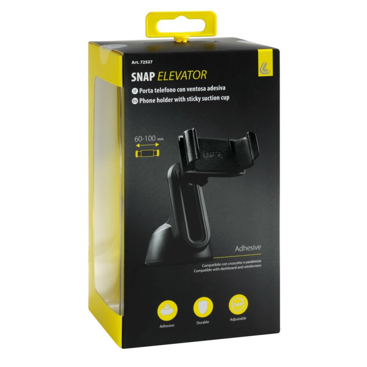 ΒΑΣΗ ΚΙΝΗΤΟΥ SNAP ELEVATOR ΜΕ ΒΕΝΤΟΥΖΑ 360 ΜΟΙΡΕΣ 60-100mm SILVER LINE ΒΑΣΗ ΚΙΝΗΤΟΥ SNAP ELEVATOR ΜΕ ΒΕΝΤΟΥΖΑ 360 ΜΟΙΡΕΣ 60-100mm SILVER LINE