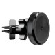 Μαγνητική Βάση Στήριξης Κινητού Mag Wireless Airvent της σειράς Optiline για Ίσιους Αεραγωγούς Αυτοκινήτου με δυνατότητα ασύρματης φόρτισης Max Power 15W, 15 μαγνήτες και 2 αυτοκόλλητα, μεταλλικά δακτυλίδια