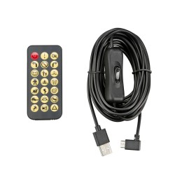 ΠΑΝΕΛ ΕΥΚΑΜΠΤΟ SMART LED PANEL 1024 LED 92x374mm RGB ΜΕ ΚΑΛΩΔΙΟ 450cm ΓΙΑ USB & REMOTE CONTROL LAMPA - 1 ΤΕΜ. ΠΑΝΕΛ ΕΥΚΑΜΠΤΟ SMART LED PANEL 1024 LED 92x374mm RGB ΜΕ ΚΑΛΩΔΙΟ 450cm ΓΙΑ USB & REMOTE CONTROL LAMPA - 1 ΤΕΜ.