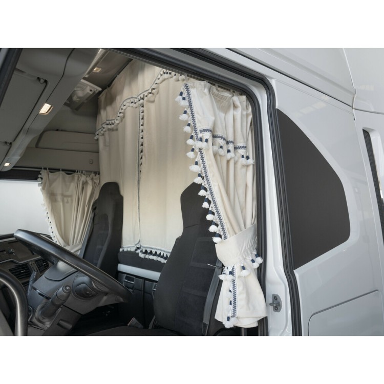 ΚΟΥΡΤΙΝΕΣ ΝΤΑΛΙΚΑΣ LUXURY PRO CABIN ΚΡΕΜ / ΜΠΛΕ ΣΕΤ LAMPA - 8 ΤΕΜ. ΚΟΥΡΤΙΝΕΣ ΝΤΑΛΙΚΑΣ LUXURY PRO CABIN ΚΡΕΜ / ΜΠΛΕ ΣΕΤ LAMPA - 8 ΤΕΜ.