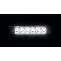 ΦΩΣ ΟΓΚΟΥ 9>32V 6 LED ΛΕΥΚΟ ΔΙΑΦΑΝΟ 95,6x19,8mm ΜΕ ΕΓΚΡΙΣΗ ΤΥΠΟΥ E148 LAMPA -  1 Τεμ.