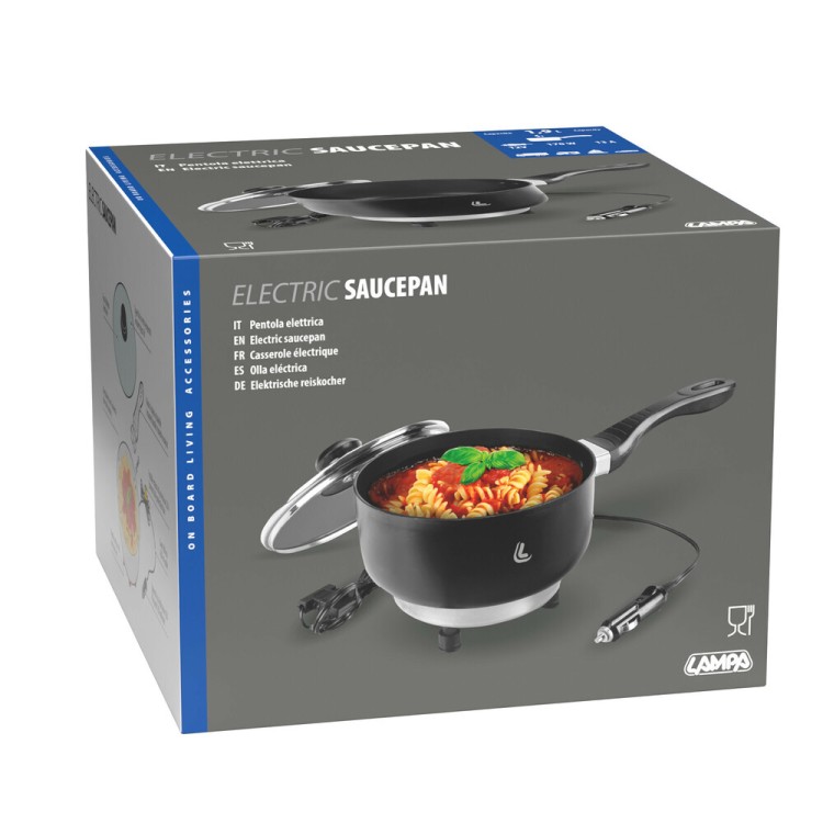 ΚΑΤΣΑΡΟΛΑΚΙ ΗΛΕΚΤΡΙΚΟ ELECTRIC SAUCEPAN 12V 170W 13A Φ18cm 1,9Lt ΜΕ ΦΙΣ ΑΝΑΠΤΗΡΑ LAMPA - 1 ΤΕΜ. ΚΑΤΣΑΡΟΛΑΚΙ ΗΛΕΚΤΡΙΚΟ ELECTRIC SAUCEPAN 12V 170W 13A Φ18cm 1,9Lt ΜΕ ΦΙΣ ΑΝΑΠΤΗΡΑ LAMPA - 1 ΤΕΜ.