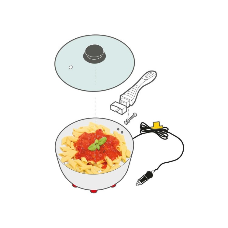 ΚΑΤΣΑΡΟΛΑΚΙ ΗΛΕΚΤΡΙΚΟ ELECTRIC SAUCEPAN 24V 270W 13A Φ18cm 1,9Lt ΜΕ ΦΙΣ ΑΝΑΠΤΗΡΑ LAMPA - 1 ΤΕΜ. ΚΑΤΣΑΡΟΛΑΚΙ ΗΛΕΚΤΡΙΚΟ ELECTRIC SAUCEPAN 24V 270W 13A Φ18cm 1,9Lt ΜΕ ΦΙΣ ΑΝΑΠΤΗΡΑ LAMPA - 1 ΤΕΜ.