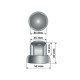 ΚΑΠΑΚΙΑ ΠΑΞΙΜΑΔΙΩΝ/ΜΠΟΥΛΟΝΙΩΝ ΦΟΡΤΗΓΟΥ INOX (STAINLESS STEEL) 33mm 500ΤΕΜ. ΚΑΠΑΚΙΑ ΠΑΞΙΜΑΔΙΩΝ/ΜΠΟΥΛΟΝΙΩΝ ΦΟΡΤΗΓΟΥ INOX (STAINLESS STEEL) 33mm 500ΤΕΜ.