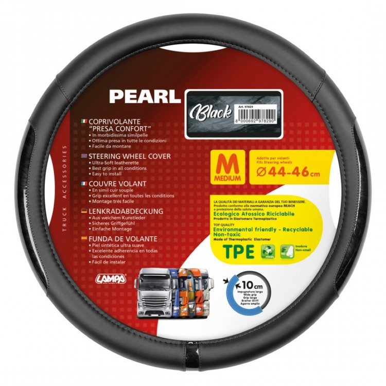 ΚΑΛΥΜΜΑ ΤΙΜΟΝΙΟΥ ΦΟΡΤΗΓΟΥ PEARL BLACK ΔΕΡΜΑΤΙΝΗ ΜΑΥΡΟ (M) 44-46cm ΟΙΚΟΛΟΓΙΚΟ ΚΑΙ ΑΟΣΜΟ ΚΑΛΥΜΜΑ ΤΙΜΟΝΙΟΥ ΦΟΡΤΗΓΟΥ PEARL BLACK ΔΕΡΜΑΤΙΝΗ ΜΑΥΡΟ (M) 44-46cm ΟΙΚΟΛΟΓΙΚΟ ΚΑΙ ΑΟΣΜΟ