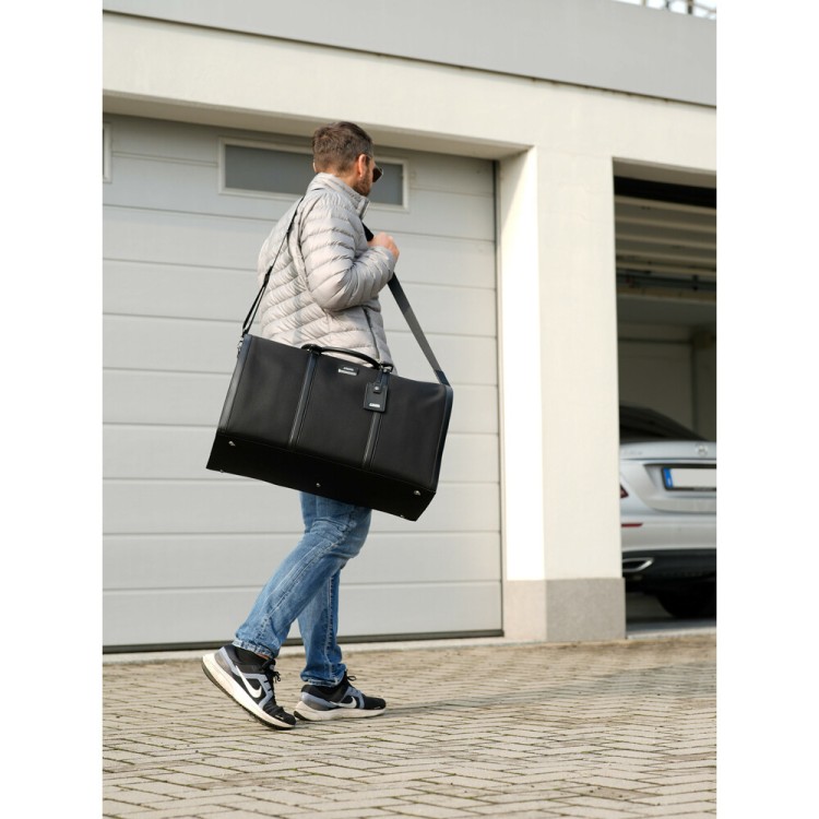 ΤΣΑΝΤΑ ΠΛΑΤΗΣ ΧΕΙΡΟΣ DUFFLE BAG DF-01 ΣΕ ΜΑΥΡΟ ΧΡΩΜΑ 60x35x30cm ΤΣΑΝΤΑ ΠΛΑΤΗΣ ΧΕΙΡΟΣ DUFFLE BAG DF-01 ΣΕ ΜΑΥΡΟ ΧΡΩΜΑ 60x35x30cm