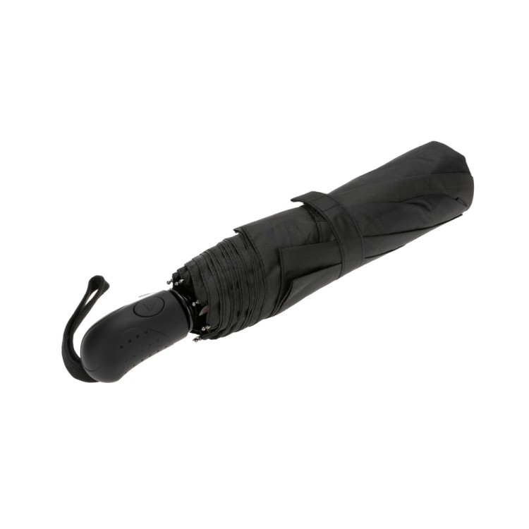ΟΜΠΡΕΛΑ COMPACT MIDI Φ98cm ΑΝΤΙΑΝΕΜΙΚΗ ΜΕ ΑΥΤΟΜΑΤΟ ΑΝΟΙΓΜΑ ΣΕ ΜΑΥΡΟ ΧΡΩΜΑ LAMPA - 1 ΤΕΜ.