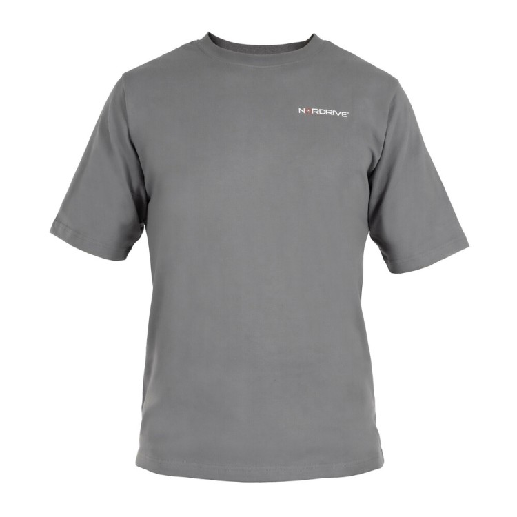 ΜΠΛΟΥΖΑΚΙ T-SHIRT ΓΚΡΙ NORDRIVE (XL) 100% ΒΑΜΒΑΚΕΡΟ 1ΤΕΜ.