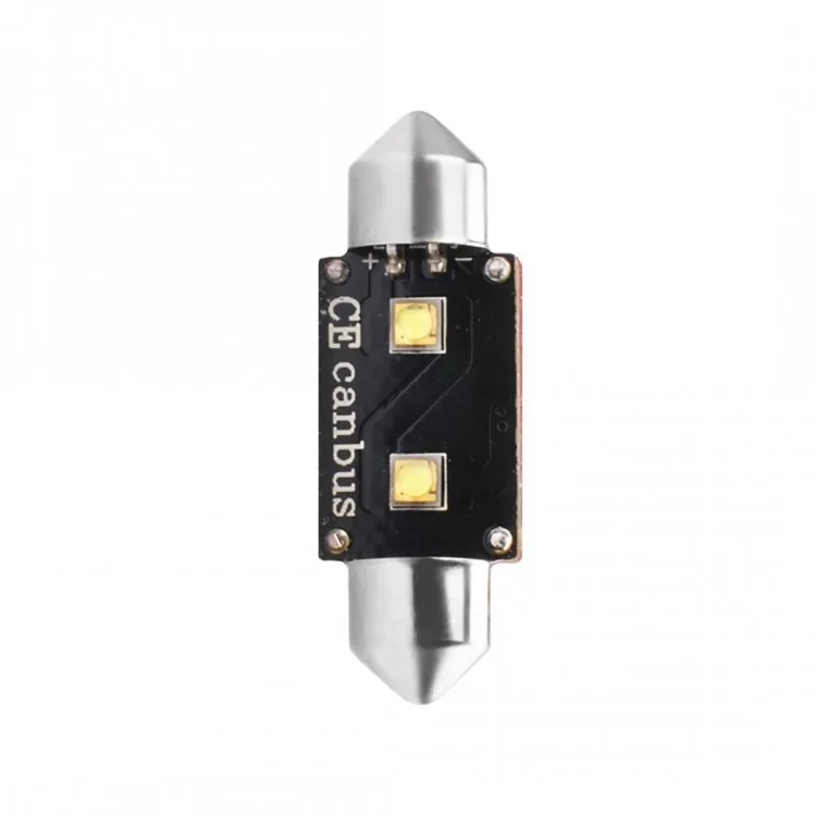 ΛΑΜΠΑΚΙ ΠΛΑΦΟΝΙΕΡΑΣ C5W/C10W 12V 6W SV8,5 36mm CAN-BUS+RADIATOR LED 2xHP CREE ΛΕΥΚΟ BLISTER - 1 ΤΕΜ. ΛΑΜΠΑΚΙ ΠΛΑΦΟΝΙΕΡΑΣ C5W/C10W 12V 6W SV8,5 36mm CAN-BUS+RADIATOR LED 2xHP CREE ΛΕΥΚΟ BLISTER - 1 ΤΕΜ.